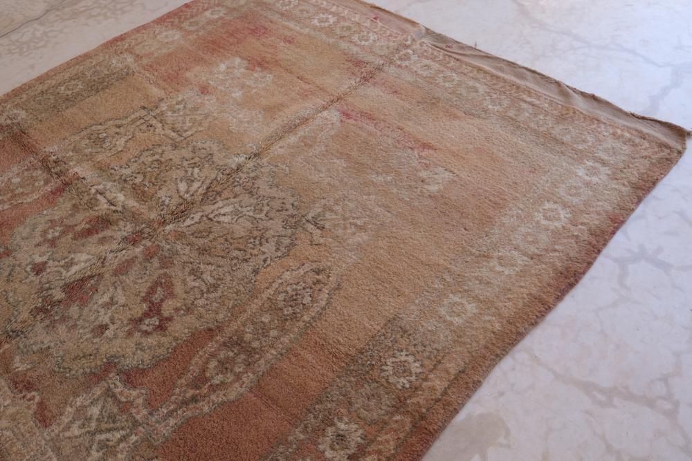 Traditional Moroccan Wool Rug 12.4 x 6 ft / 379 x 183 cm - Surcoma