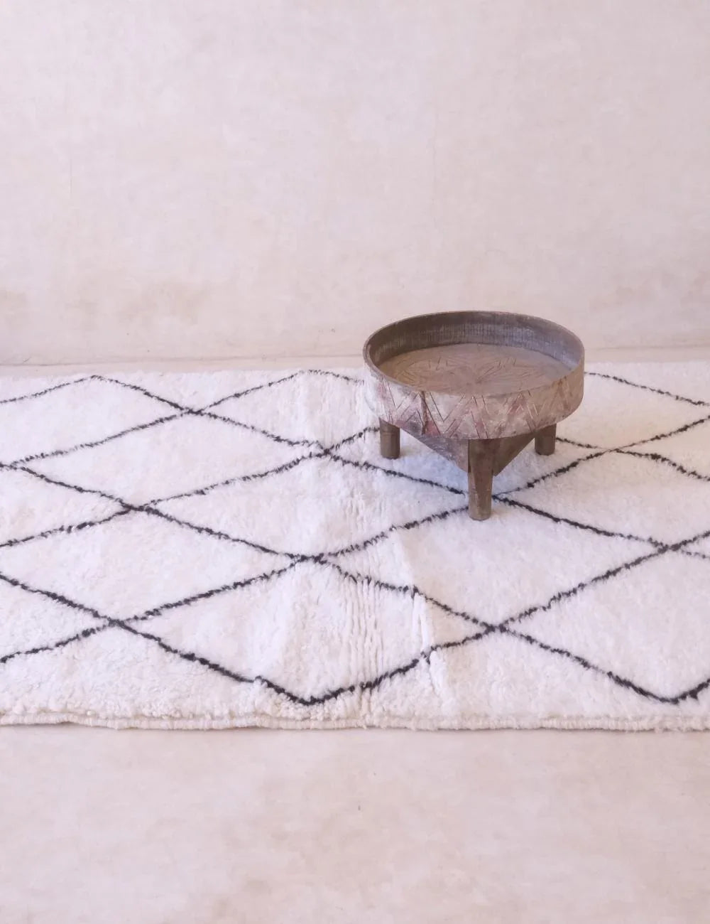 Handmade Beni Ourain Rug 5.9 x 4.3 ft / 181 x 133 cm - Surcoma