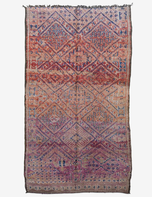 Berber Moroccan Beni MGuild Rug 11.1 x 5.7 ft / 338 x 176 cm - Surcoma