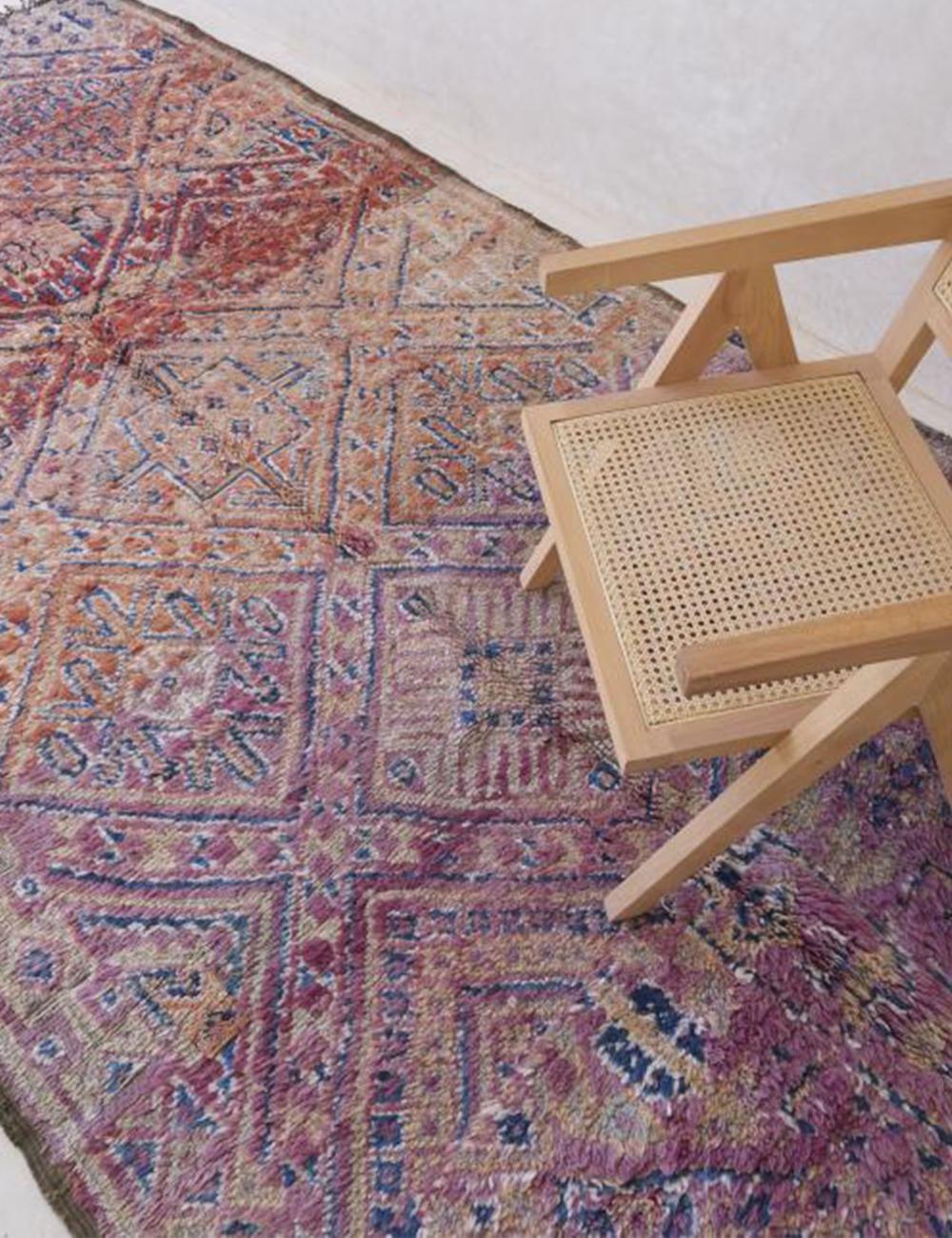 Berber Moroccan Beni MGuild Rug 11.1 x 5.7 ft / 338 x 176 cm - Surcoma