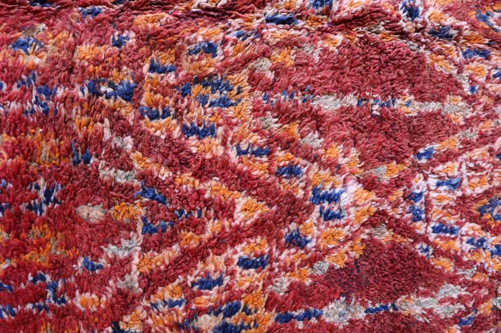 Moroccan Beni M'Guild Wool Rug 10.2 x 6.9 ft / 312 x 213 cm - Surcoma