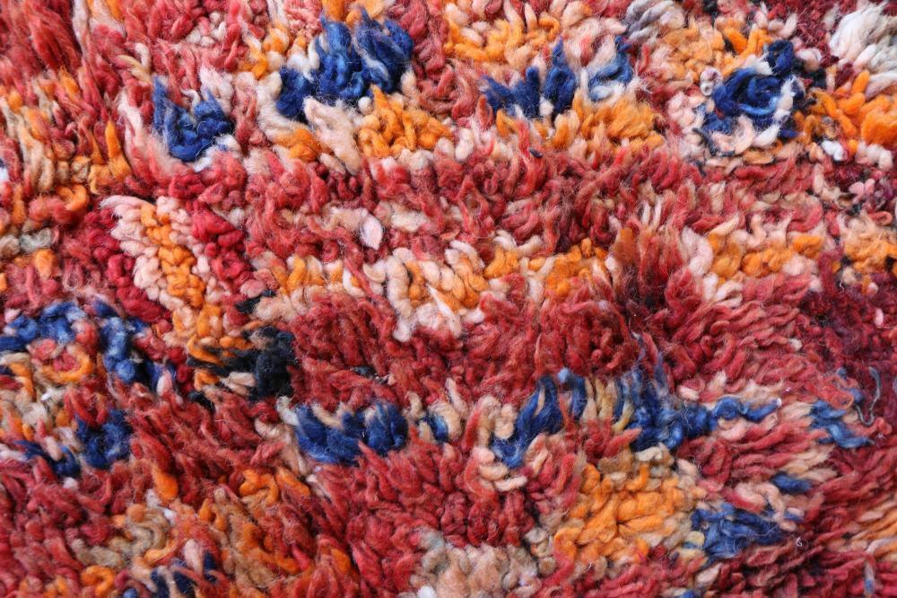 Moroccan Beni M'Guild Wool Rug 10.2 x 6.9 ft / 312 x 213 cm - Surcoma