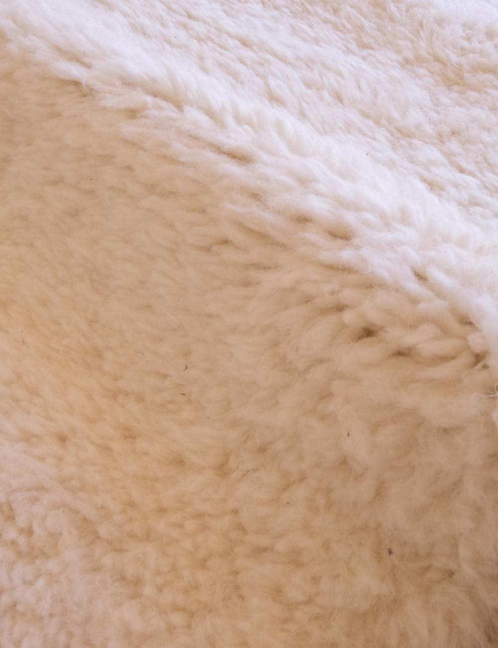 Handwoven Moroccan Dark Peach Wool Rug 11.5 x 8.3 ft / 351 x 255 cm
