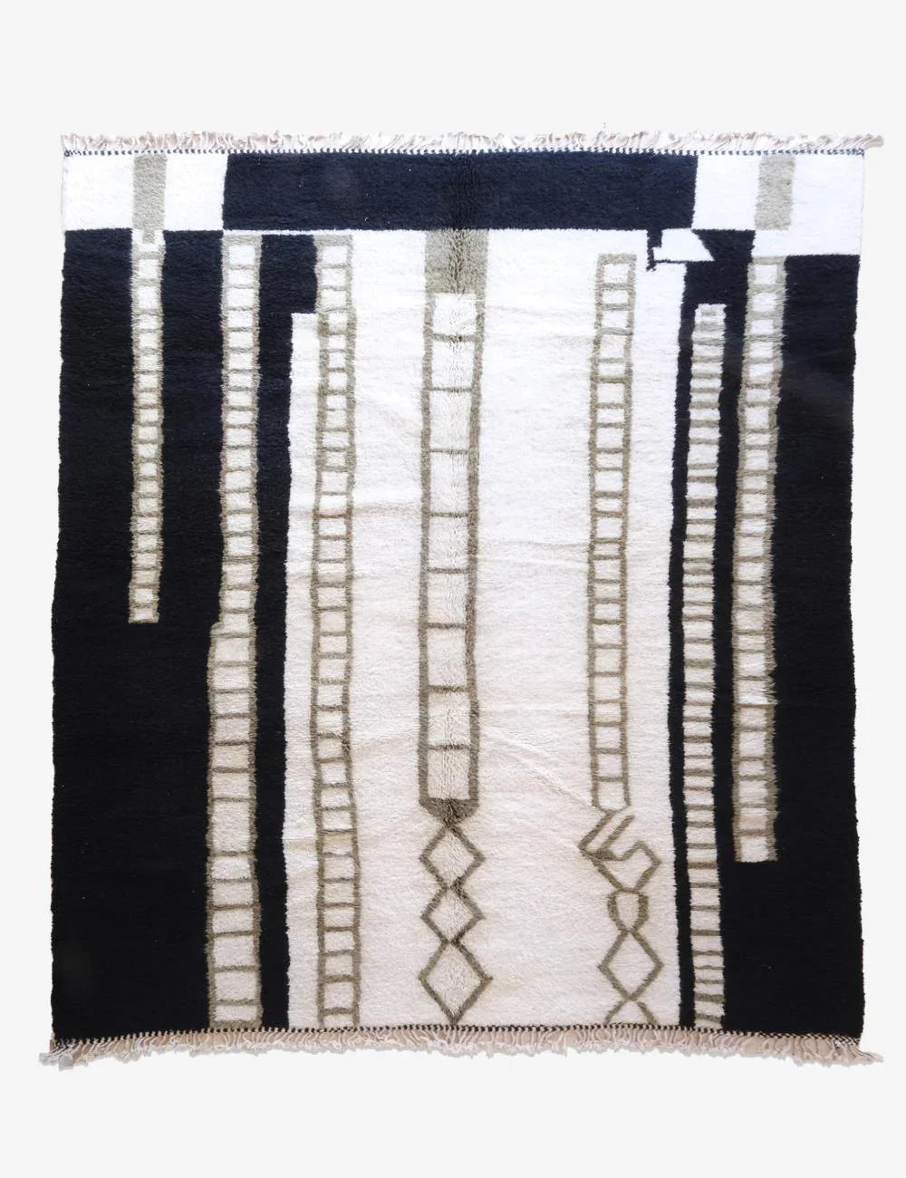 Oversized Moroccan Wool Rug 13.1 x 9.7 ft / 400 x 296 cm - Surcoma
