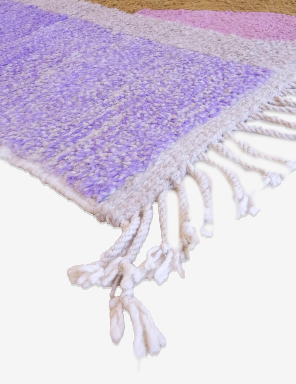 Handwoven Moroccan Wool Rug 9.8 x 6.5 ft / 300 x 200 cm