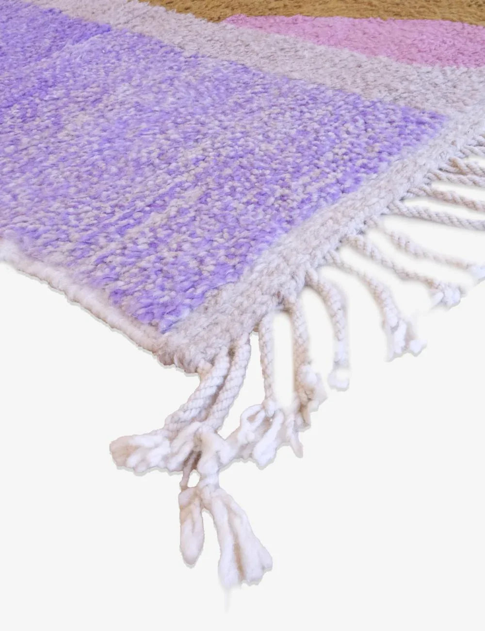 Handwoven Moroccan Wool Rug 9.8 x 6.5 ft / 300 x 200 cm - Surcoma