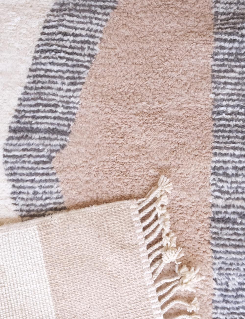 Handwoven Moroccan Wool Rug 11.3 x 8.3 ft / 343 x 255 cm