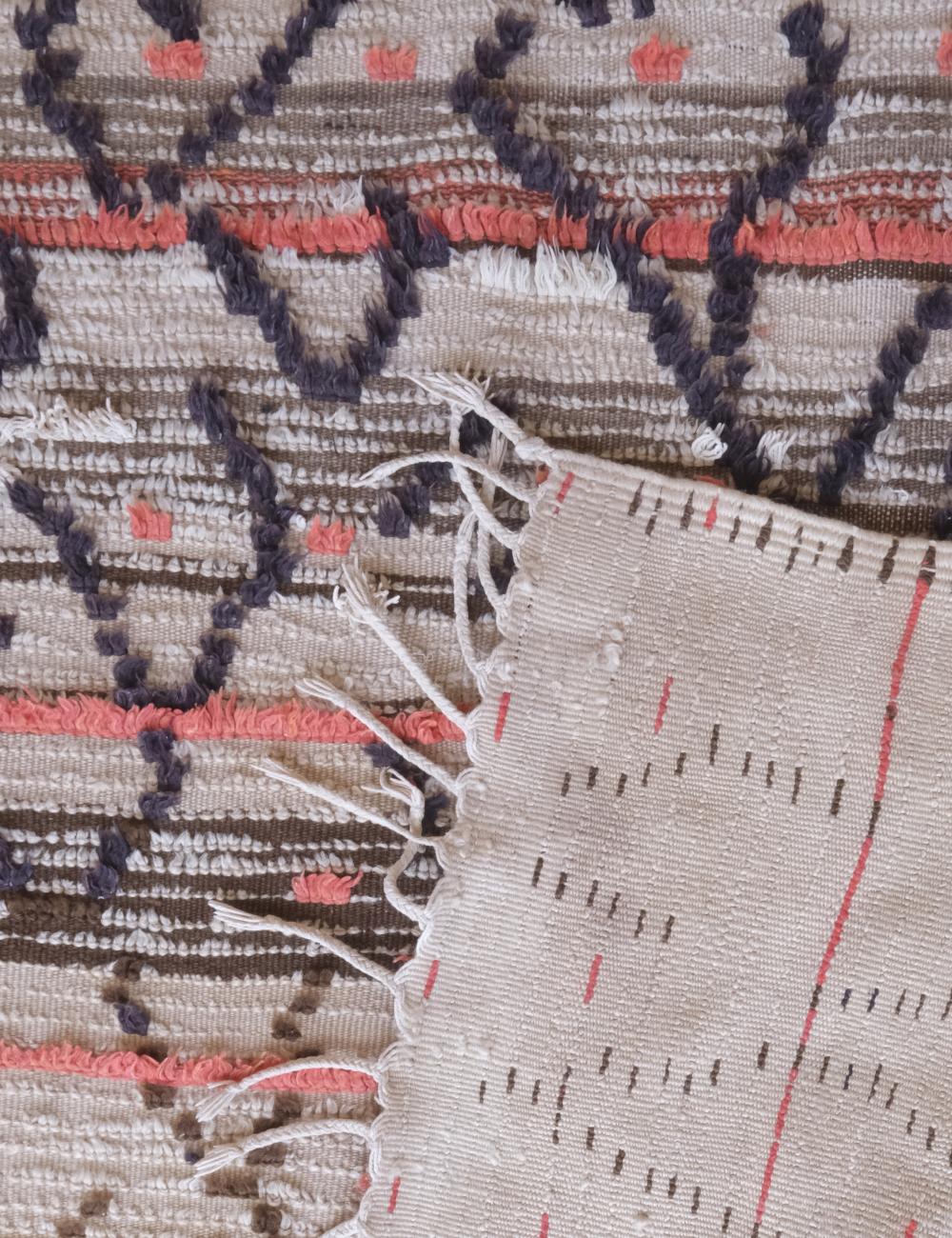 Moroccan Vintage Ourika Rug 6.8 x 4.1 ft / 208 x 125 cm