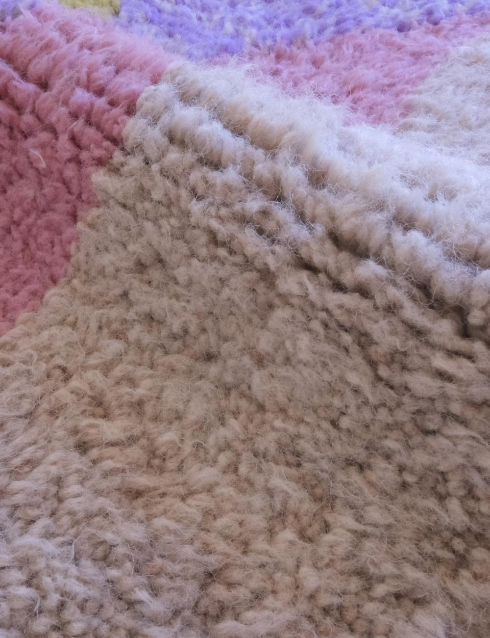 Handwoven Moroccan Wool Rug 9.8 x 6.5 ft / 300 x 200 cm