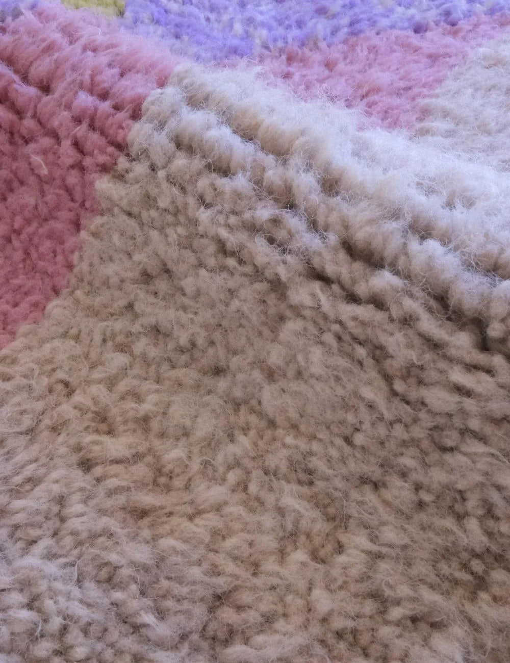 Handwoven Moroccan Wool Rug 9.8 x 6.5 ft / 300 x 200 cm - Surcoma