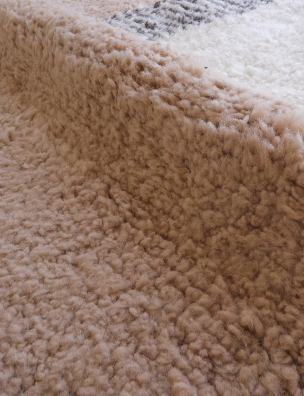 Handwoven Moroccan Wool Rug 11.3 x 8.3 ft / 343 x 255 cm