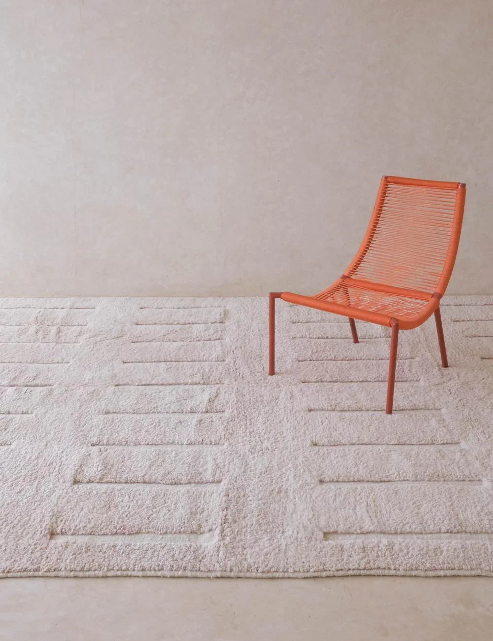 Light pink moroccan rug 11.7 x 8 ft / 356 x 245 cm - Surcoma