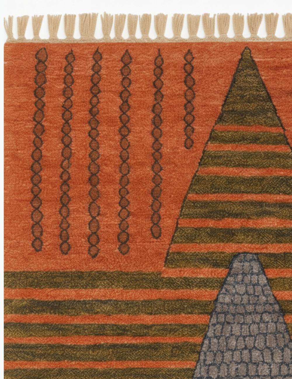 Luxury Beni MRirt Custom Rug - Echoes Of Love 11