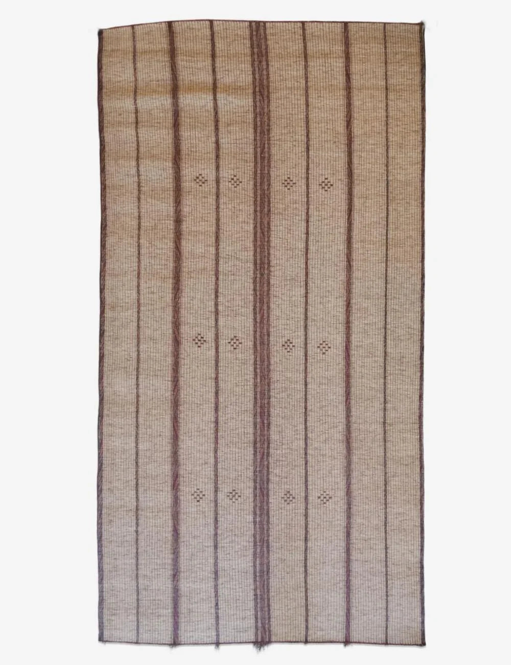 Mauritanian Tuareg Mat Rug 14.11 x 7.4 ft / 457 x 225 cm - Surcoma