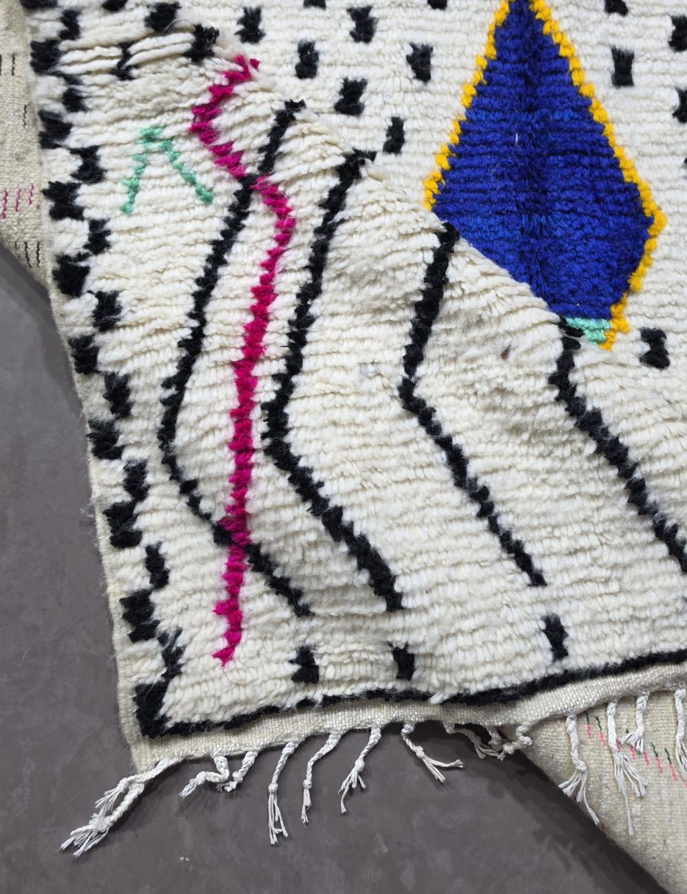 Modern Abstract Azilal Rug 9.8 x 6.2 ft / 300 x 190 cm