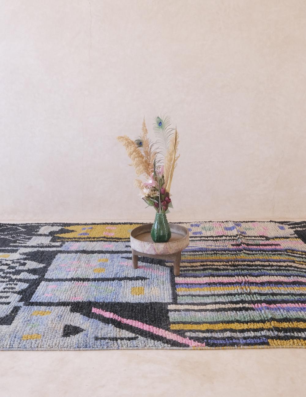 Moroccan Abstract Rug 10.2 x 6.4 ft / 311 x 197 cm