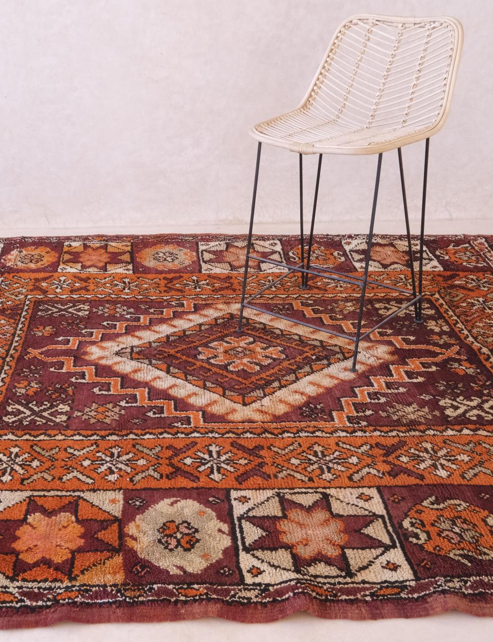 Moroccan Arabia Wool Rug 9.3 x 6.8 ft / 283 x 210 cm - Surcoma