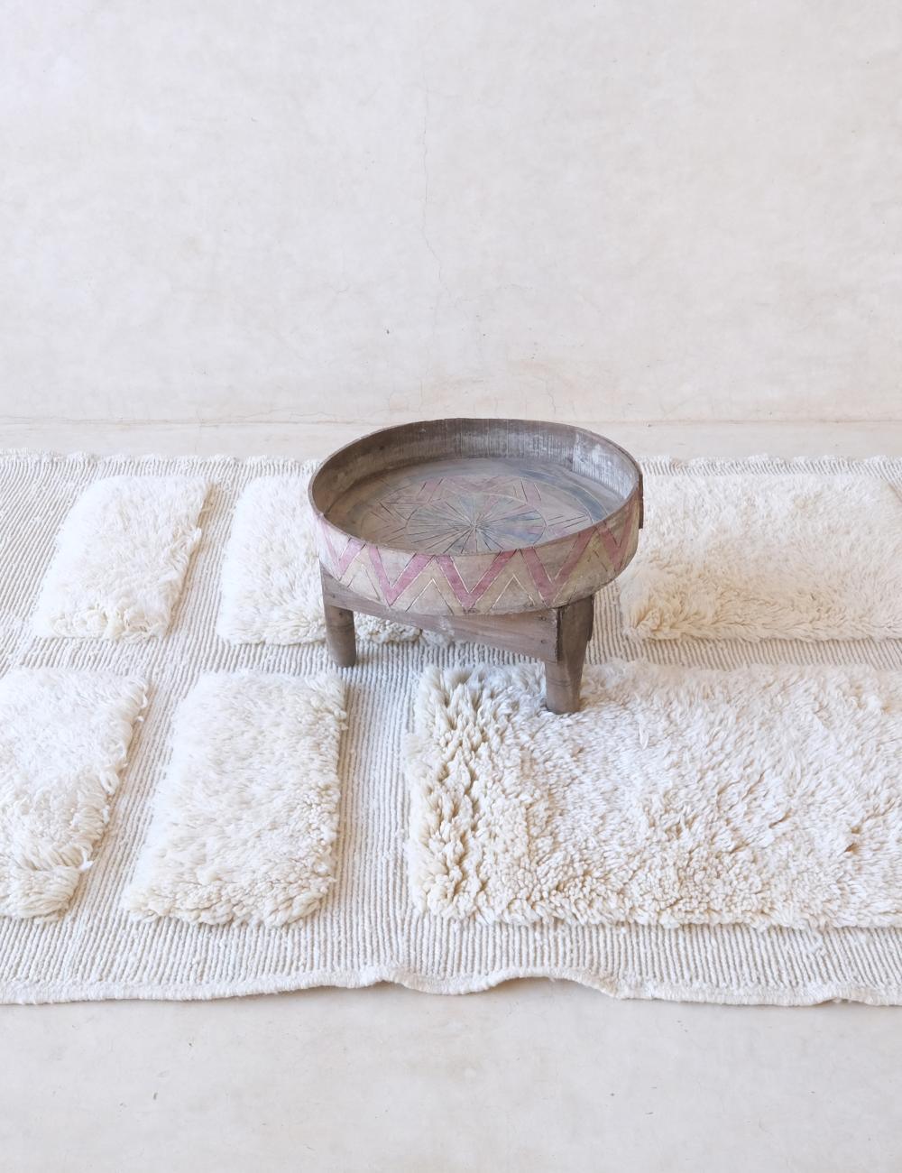 Custom Moroccan Luxurious Mrirt Wool Rug - Surcoma