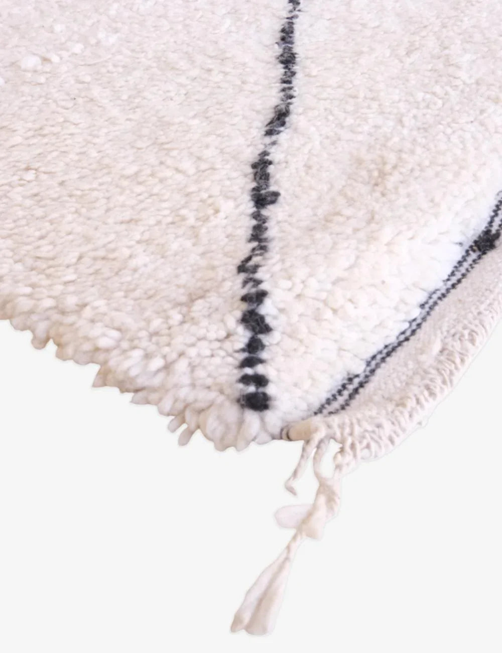 Mid-Century Modern Beni Ourain Rug 11.9 x 8.2 ft / 363 x 250 cm - Surcoma