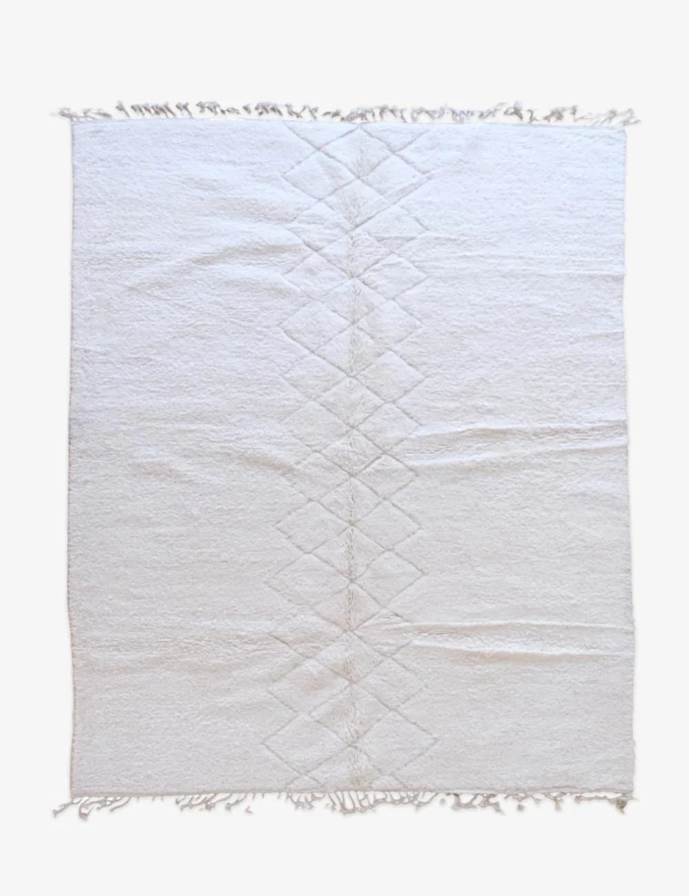 Moroccan Beni Ourain Wool Rug 11.1 x 8.2 ft / 339 x 250 cm - Surcoma