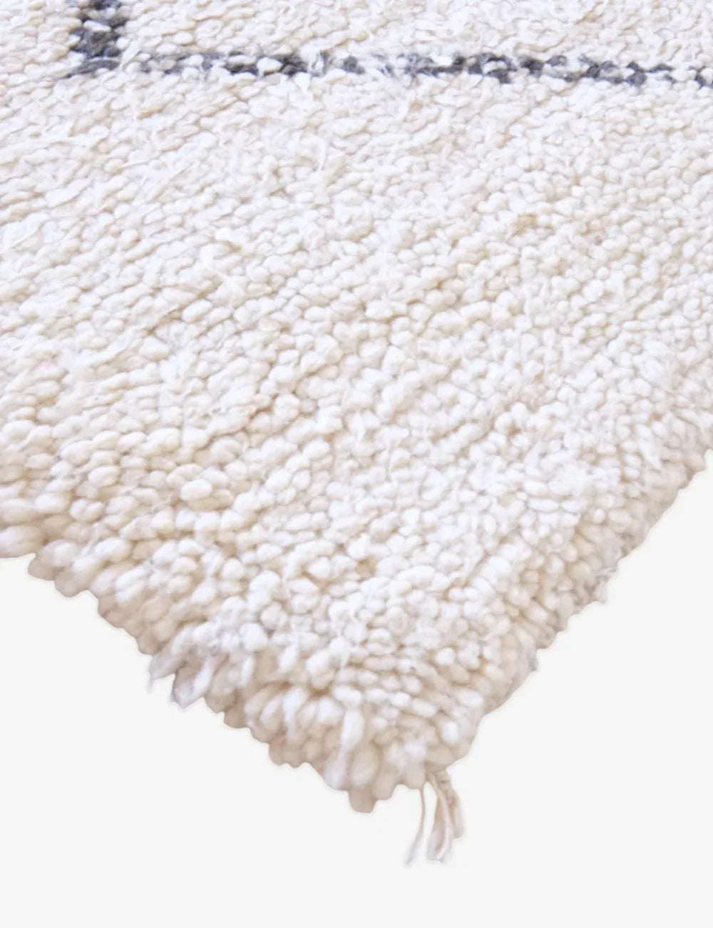 Moroccan Beni Ourain Wool Rug 9.3 x 6.7 ft / 283 x 207 cm - Surcoma