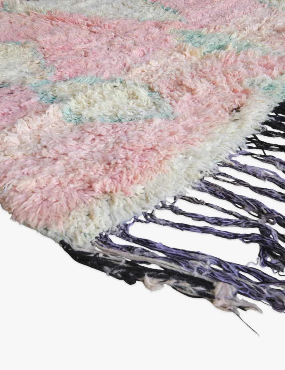 Moroccan Boujaad Abstract Rug 8.1 x 4.9 ft / 248 x 150 cm - Surcoma