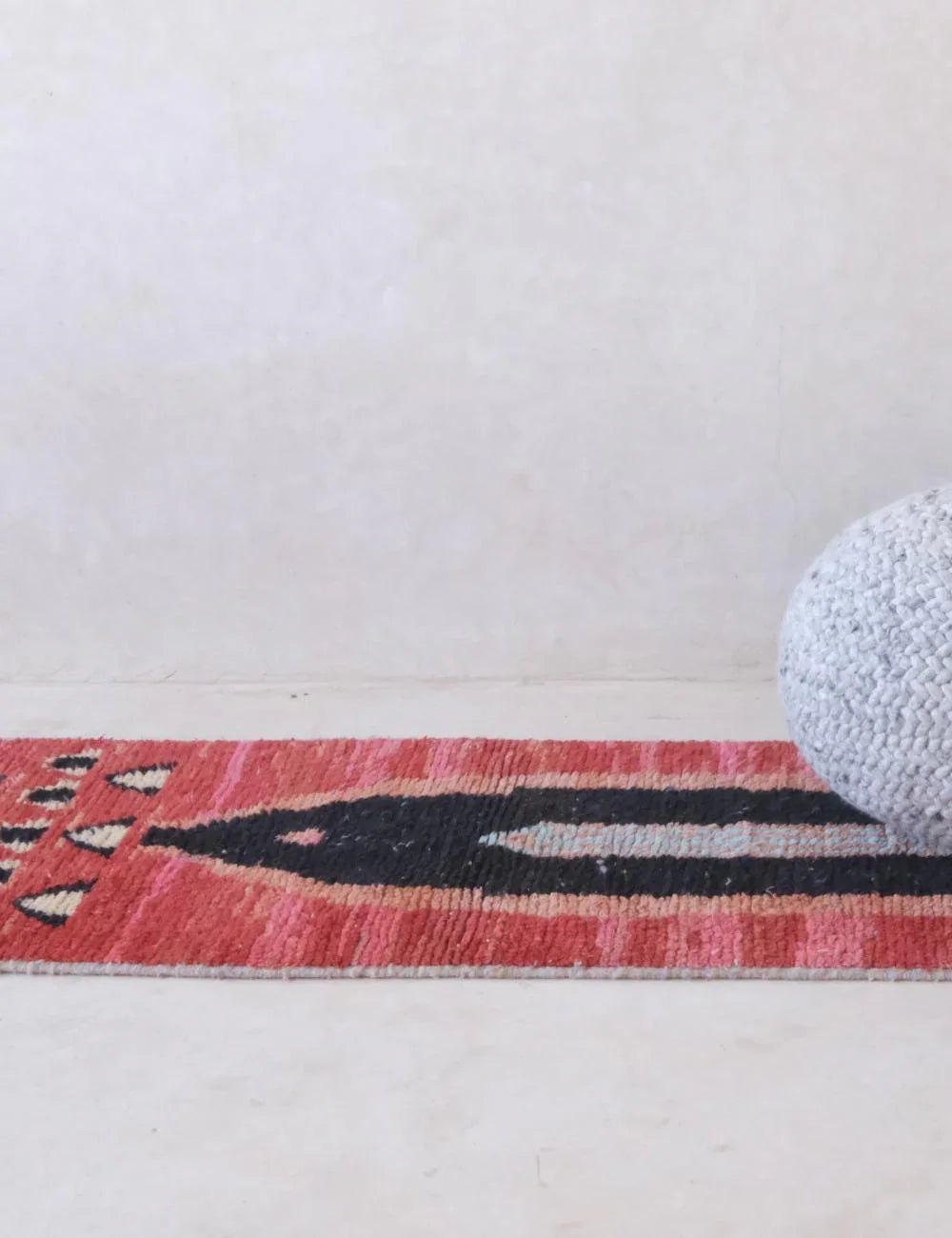 Moroccan Boujaad Runner Rug 13 x 2.3 ft / 397 x 72 cm - Surcoma
