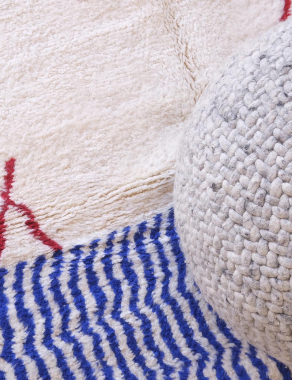 Moroccan Custom Artistic Area Rug - Echoes of love 40