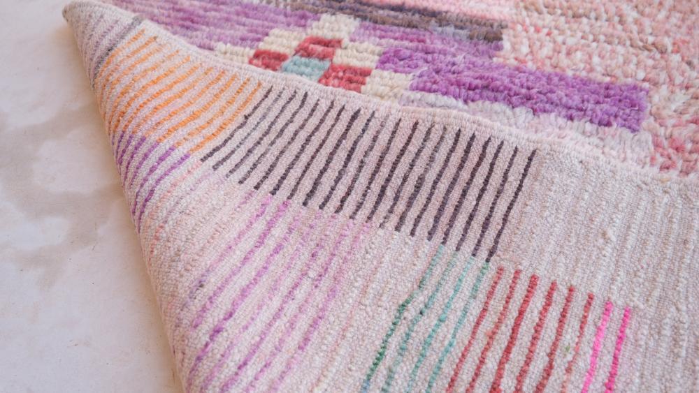 Moroccan Modern Boujad Wool Rug 8.1 x 5.2 ft / 248 x 161 cm - Surcoma