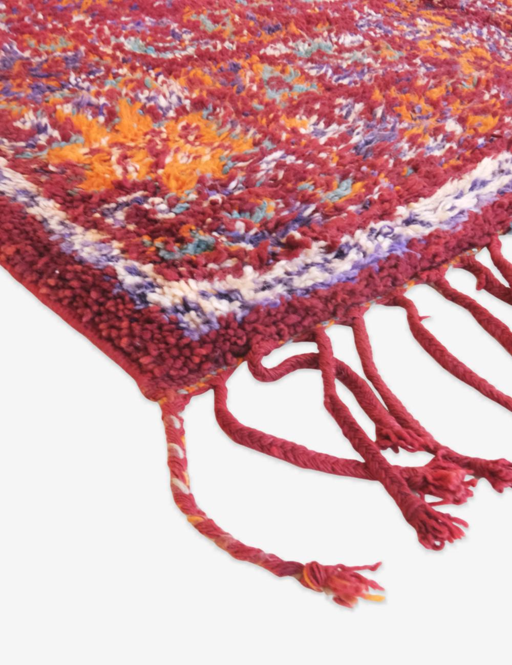 Moroccan Collectible Wool Rug 11.7 x 6.4 ft / 356 x 197 cm