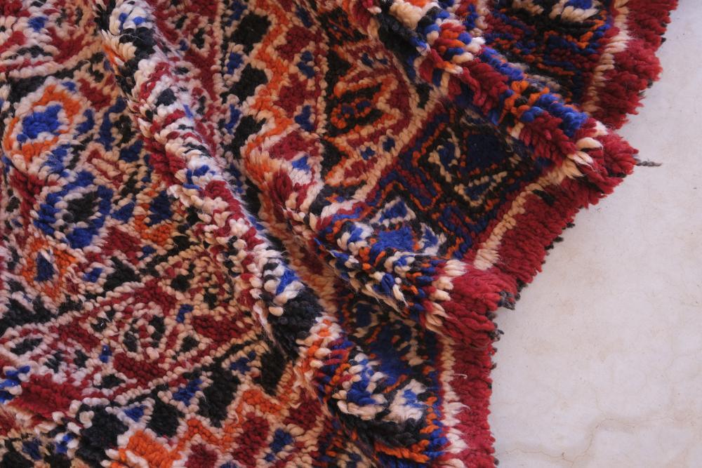 Moroccan Collectible Beni M'Guild Rug 11.9 x 5.9 ft / 364 x 180 cm - Surcoma