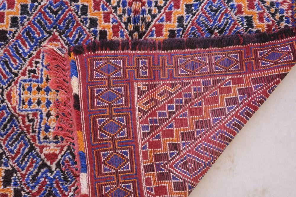 Moroccan Collectible Beni M'Guild Rug 11.9 x 5.9 ft / 364 x 180 cm - Surcoma