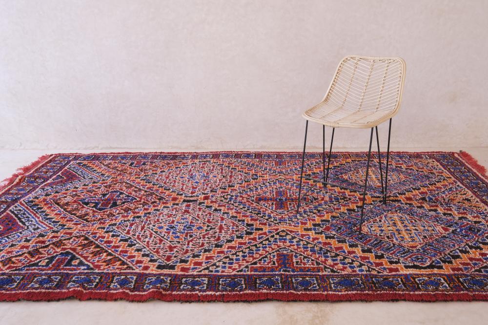 Moroccan Collectible Beni M'Guild Rug 11.9 x 5.9 ft / 364 x 180 cm - Surcoma