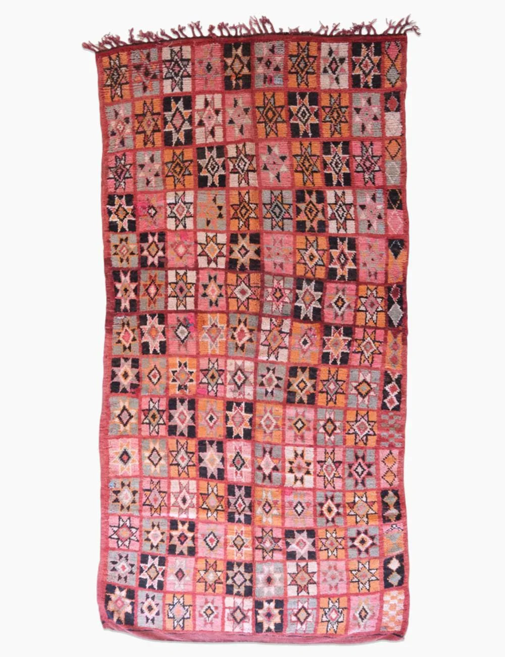 Vintage Tribal Rug 12.5 x 5.8 ft / 380 x 179 cm - Surcoma