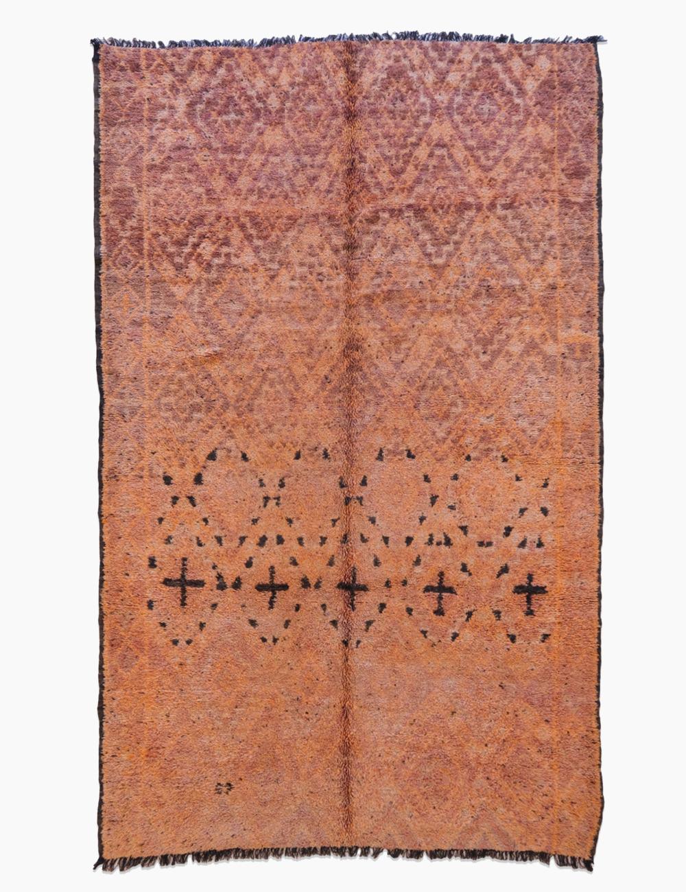 Moroccan Terracotta Rug 11 x 6.7 ft / 335 x 207 cm - Surcoma