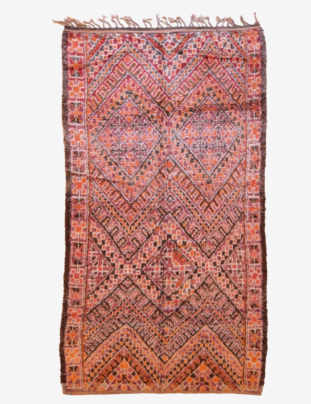 Moroccan Collector Beni MGuild Rug 13.7 x 6.4 ft / 418 x 195 cm - Surcoma
