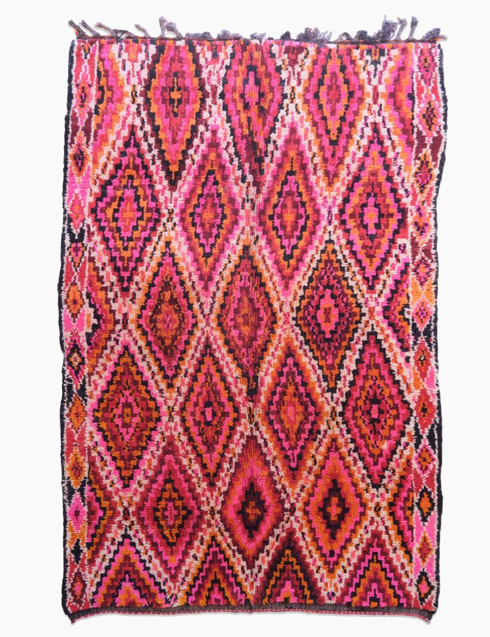 Vibrant Collectible Tribal Rug 10.6 x 6.8 ft / 324 x 210 cm - Surcoma