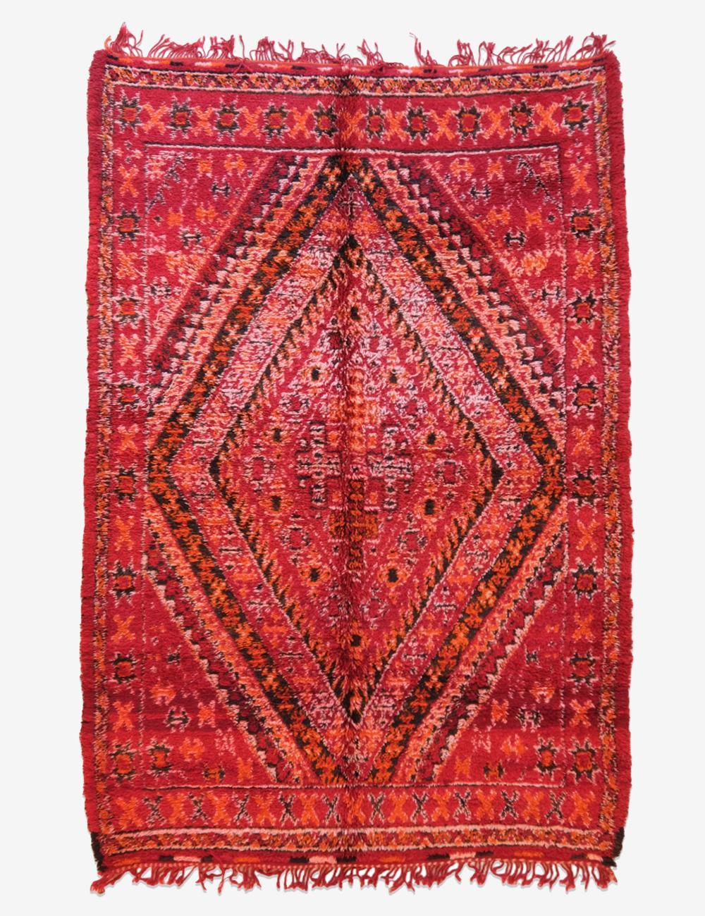 Authentic Moroccan Collectible Rug 11.1 x 7 ft / 337 x 214 cm - Surcoma