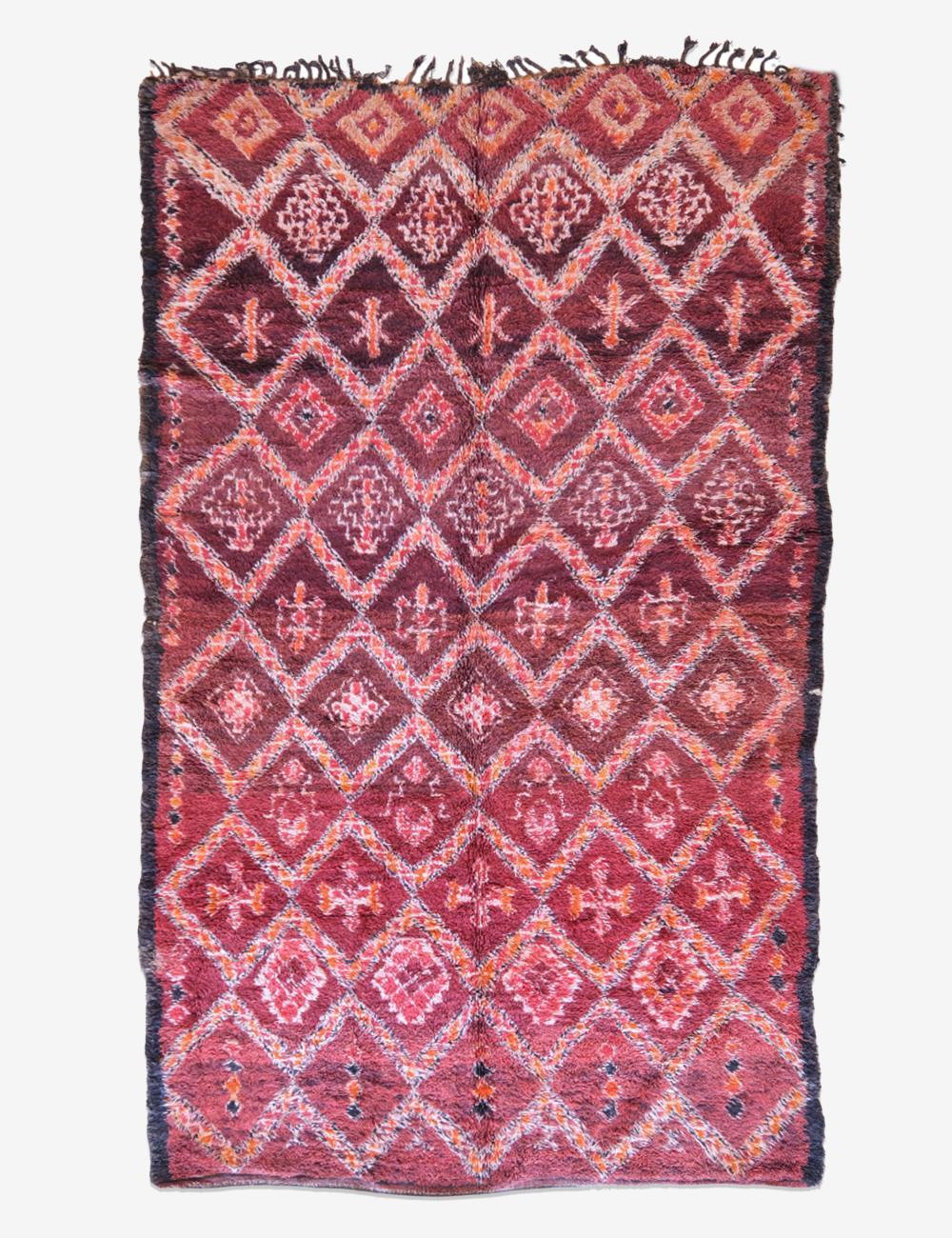 Moroccan Collector Beni MGuild Wool Rug 11.6 x 7 ft / 353 x 214 cm - Surcoma