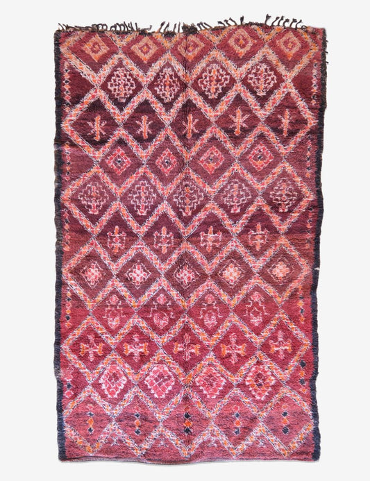 Moroccan Collector Beni MGuild Wool Rug 11.6 x 7 ft / 353 x 214 cm - Surcoma