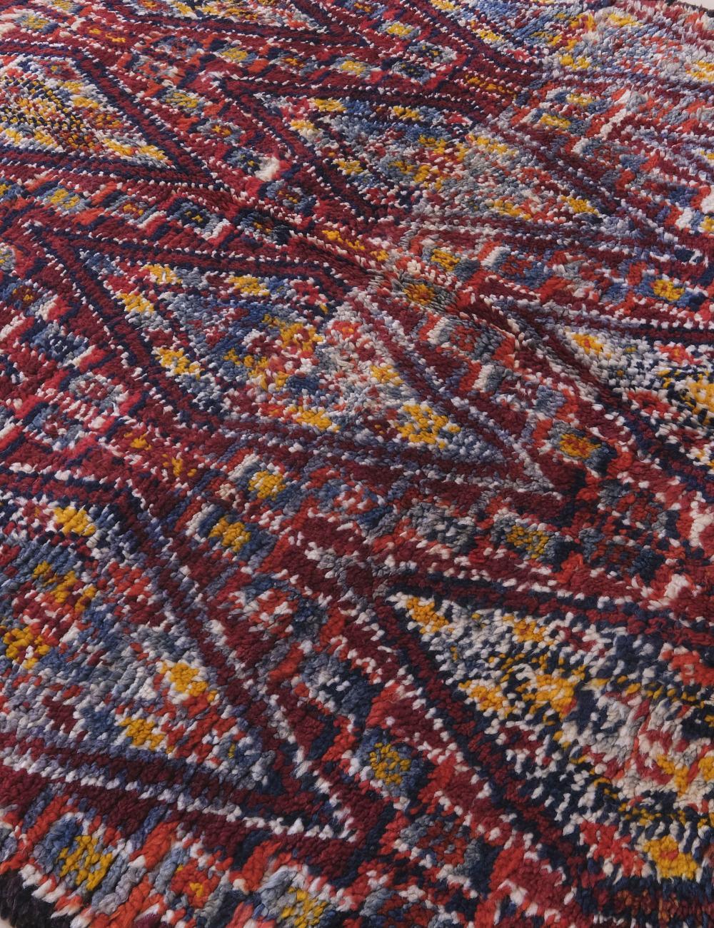 Hand-Knotted Moroccan Beni MGuild Rug 15.1 x 6.2 ft / 460 x 190 cm - Surcoma