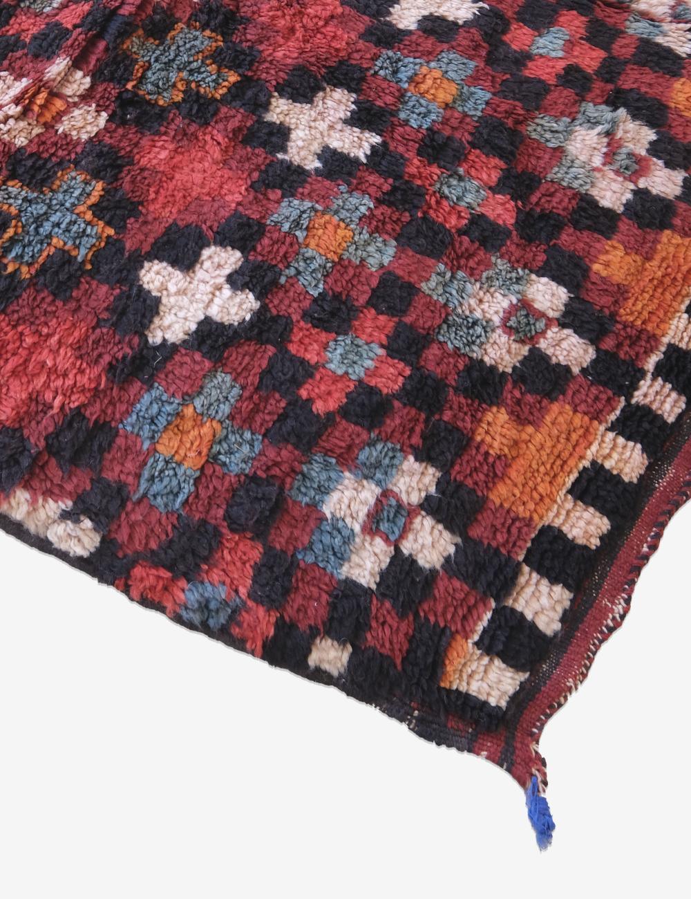 Colorful Moroccan Collectible Rug 15 x 6.1 ft / 457 x 187 cm - Surcoma