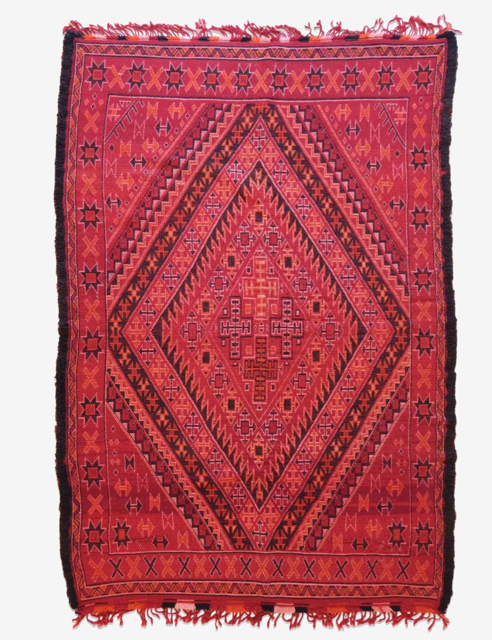 Authentic Moroccan Collectible Rug 11.1 x 7 ft / 337 x 214 cm - Surcoma