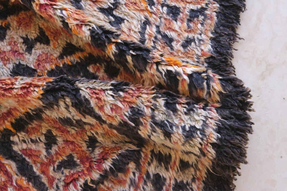 Moroccan Collector Wool Rug 13.5 x 6.2 ft / 410 x 191 cm - Surcoma