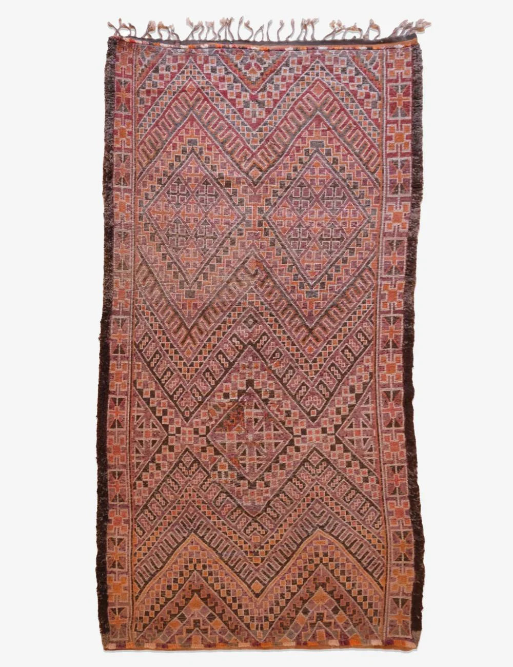Moroccan Collector Beni MGuild Rug 13.7 x 6.4 ft / 418 x 195 cm - Surcoma