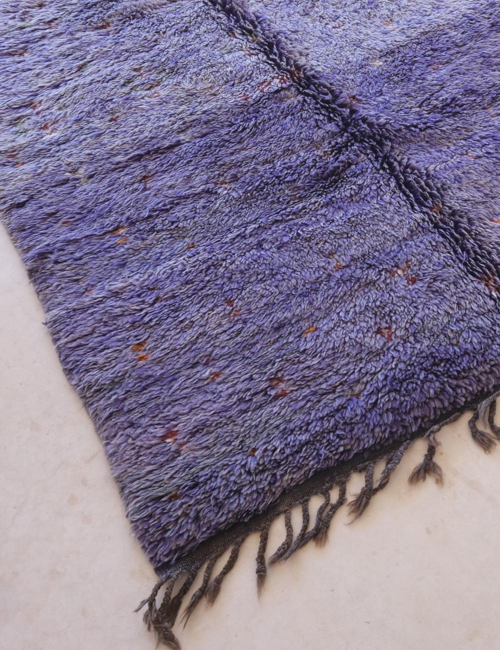 Moroccan Rug Lavender 9.2 x 4.9 ft / 280 x 152 cm - Surcoma