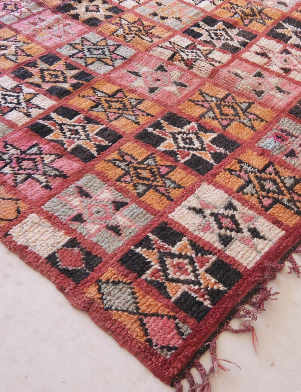 Vintage Tribal Rug 12.5 x 5.8 ft / 380 x 179 cm - Surcoma