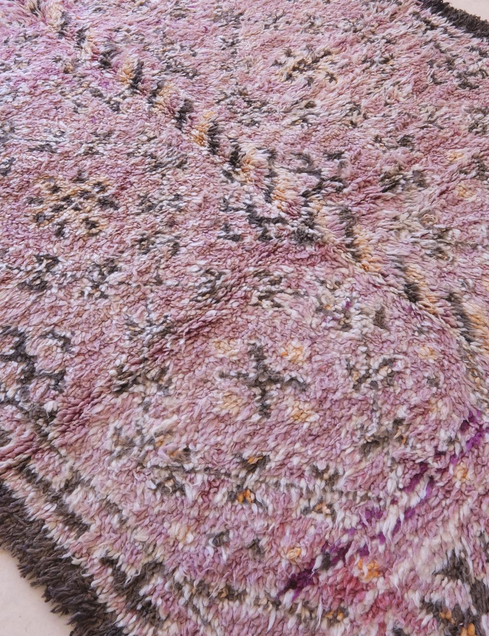 Purple Moroccan Lavender Rug 11.5 x 5.5 ft / 350 x 170 cm - Surcoma