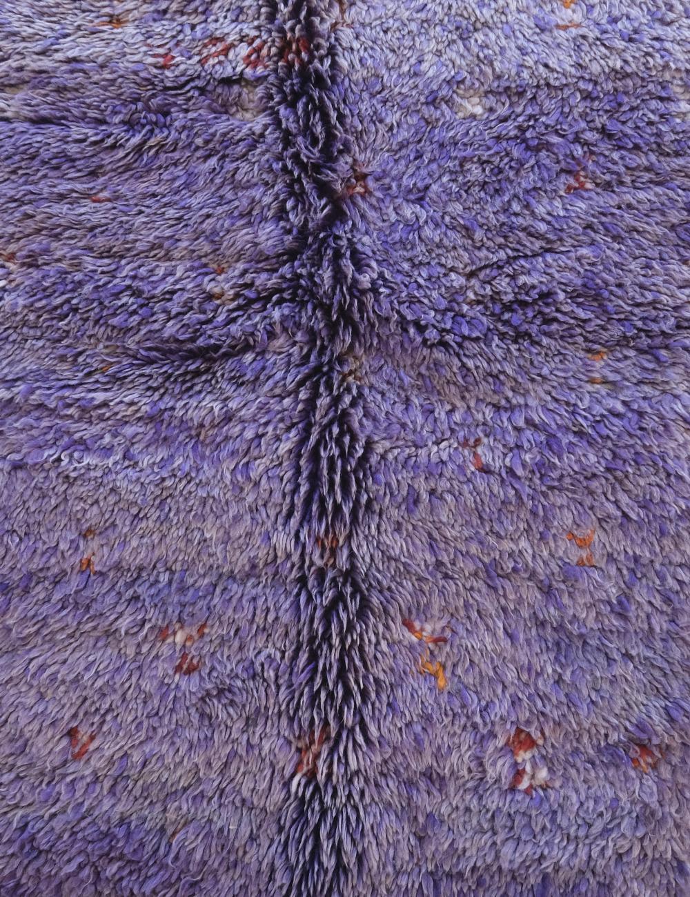 Moroccan Rug Lavender 9.2 x 4.9 ft / 280 x 152 cm - Surcoma