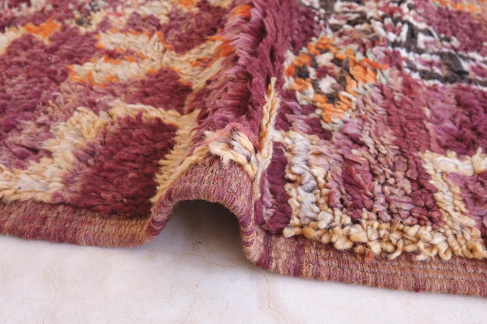 Moroccan Boujaad Wool Rug 10.5 x 5.8 ft / 321 x 177 cm - Surcoma